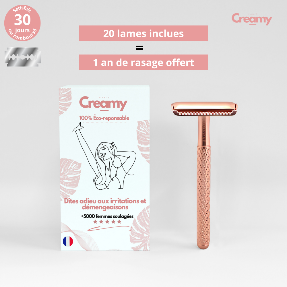 Rasoir de sûreté Écologique - Creamy