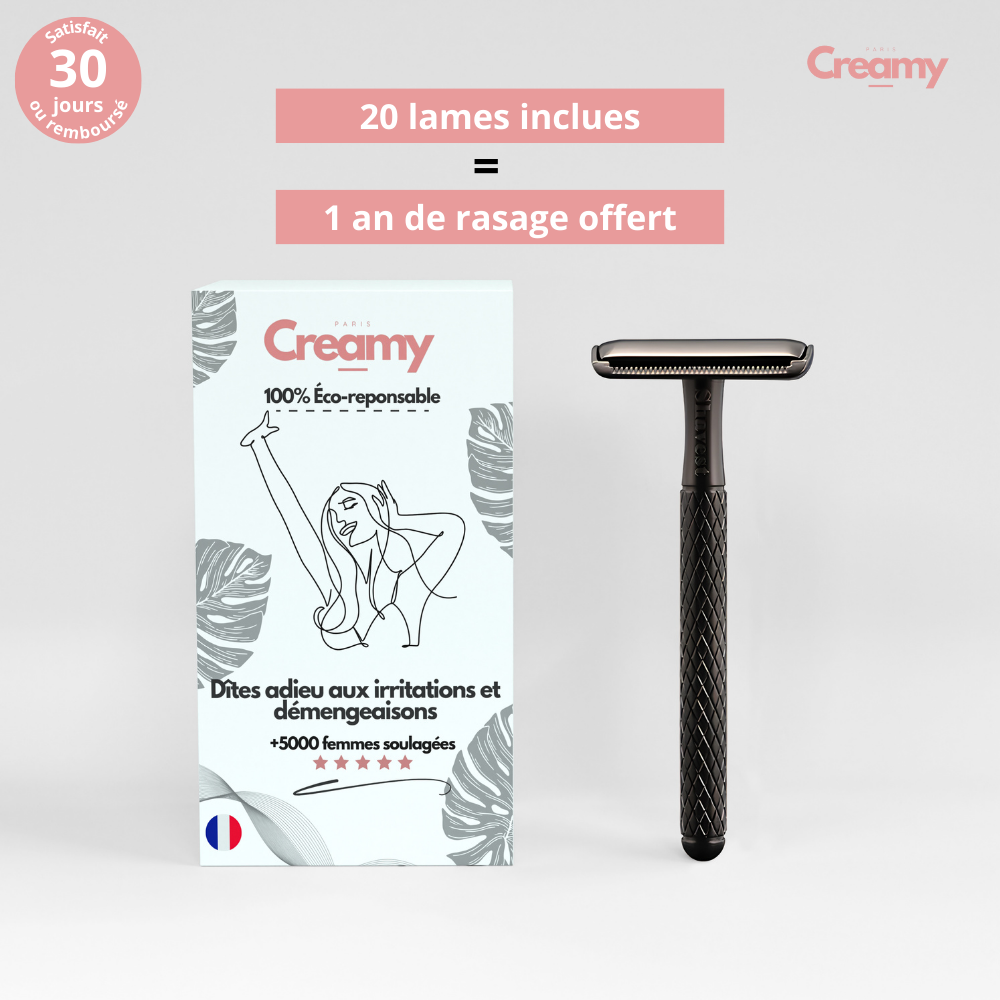 Rasoir de sûreté Écologique - Creamy